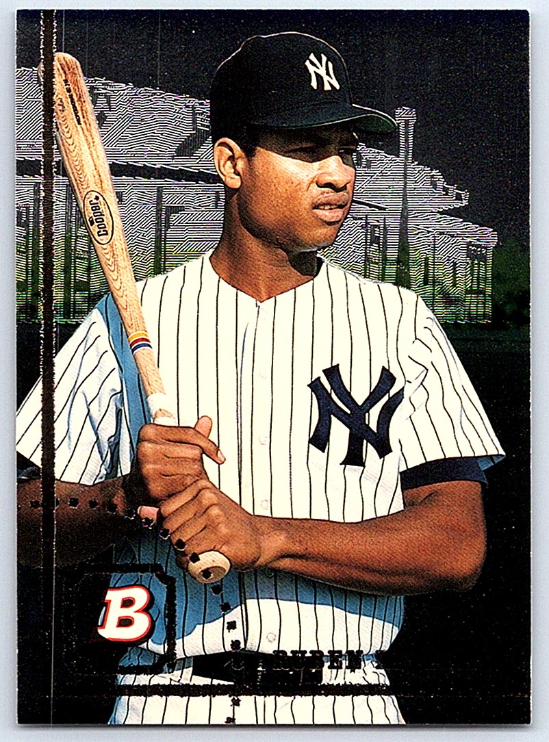 1994 Bowman Ruben Rivera #348 card front image
