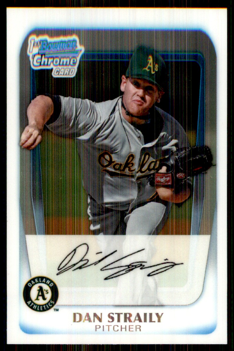 2011 Bowman Chrome Prospects Dan Straily #BCP53 card front image