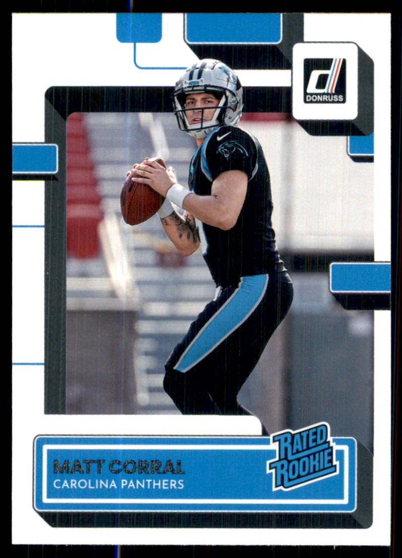 2022 Donruss Matt Corral #302 card front image